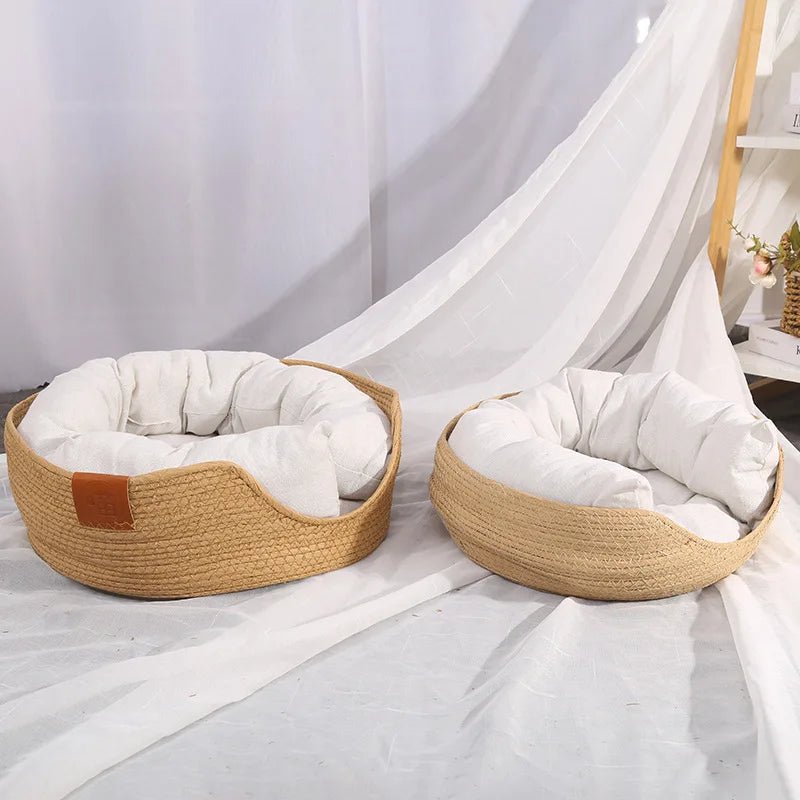 Sustainable Cat Resting Lounge with Soft Cotton Fabric