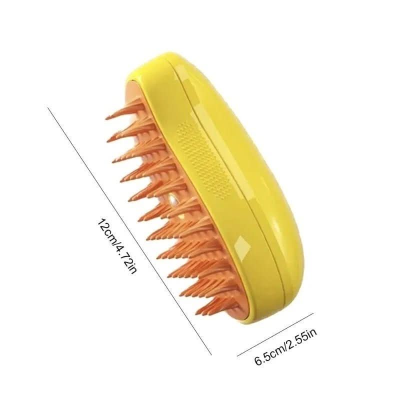 Pet Grooming Steam Brush for Effortless Coat Care