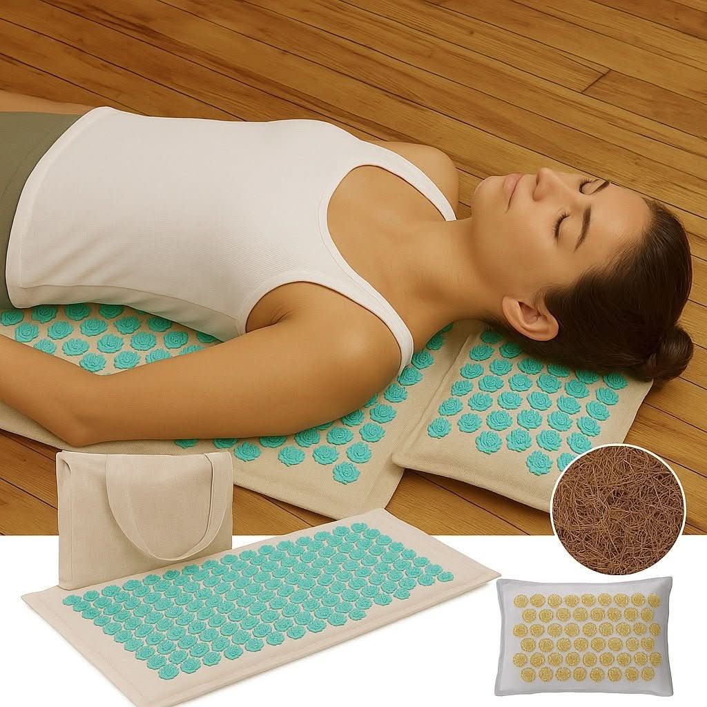 Natural Relaxation Acupressure Mat Made of Cotton