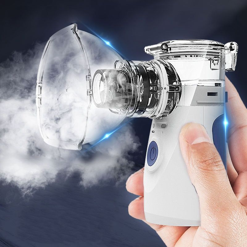 Compact Rechargeable Ultrasonic Respiratory Relief Device
