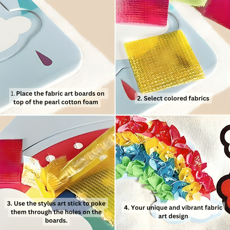 Creative Fabric Art Set for Kids