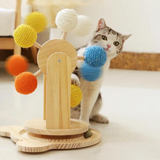 PawSpin - Interactive Cat Exercise Wheel for Fun and Fitness
