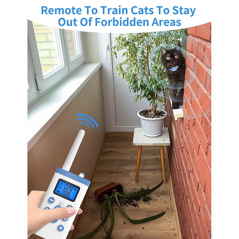 Smart Cat Behavior Trainer with Wireless Remote