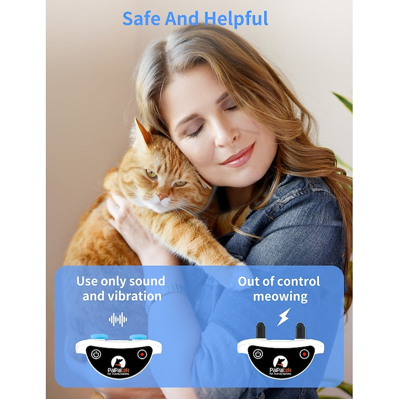 Smart Cat Behavior Trainer with Wireless Remote