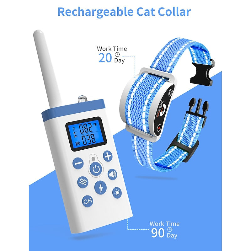 Smart Cat Behavior Trainer with Wireless Remote