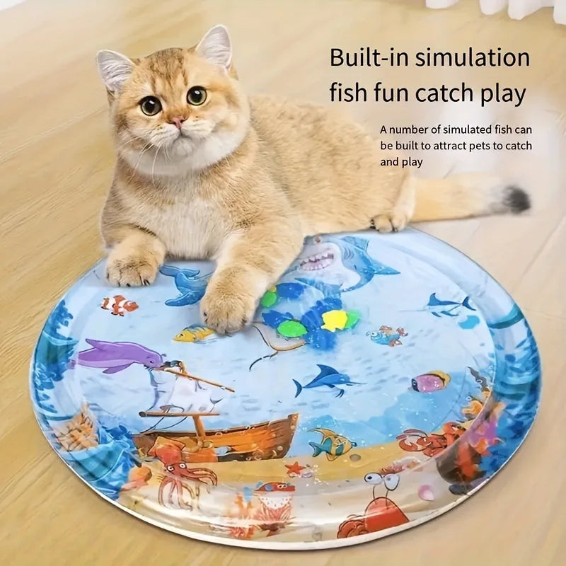 AquaPals Splash Pad – Inflatable Sensory Water Play Mat