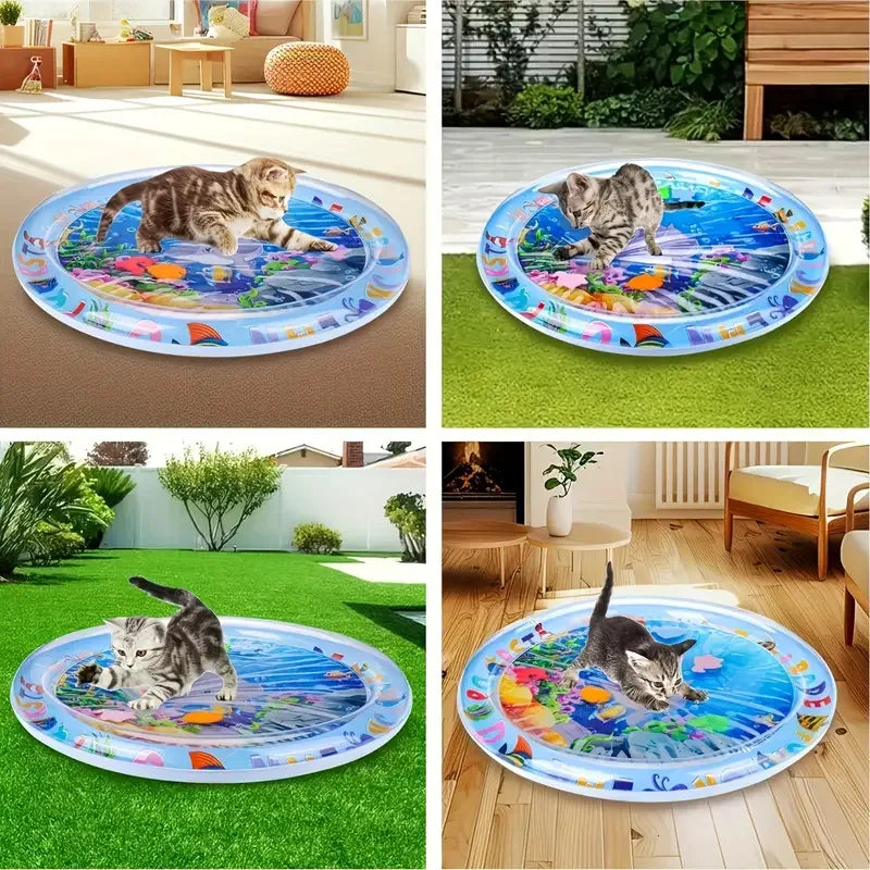 AquaPals Splash Pad – Inflatable Sensory Water Play Mat