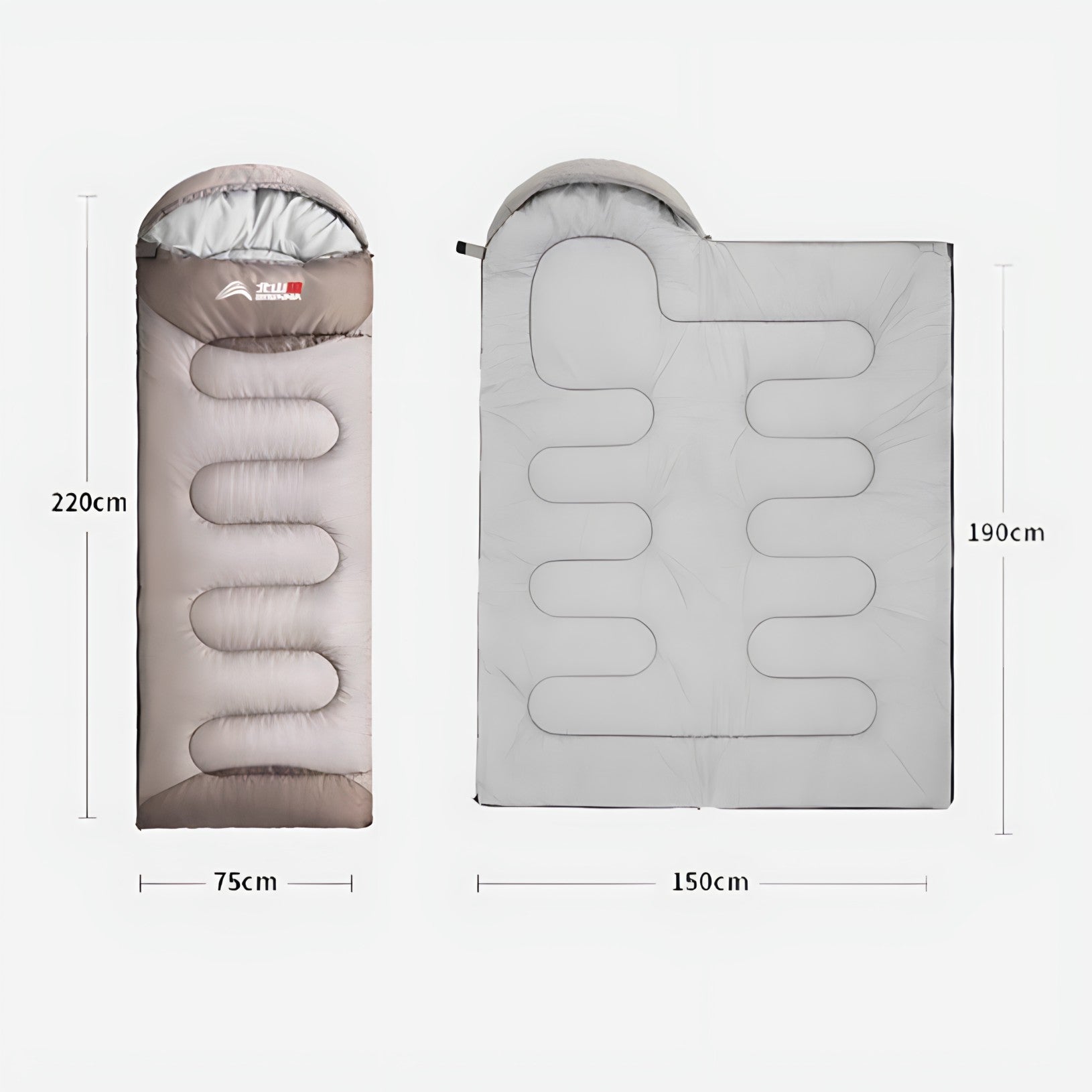 All-Weather Ultralight Sleeping Bag - Rated for -10°C