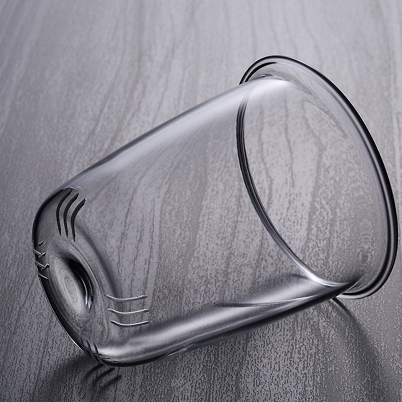 Elegant Crystal Tea Infuser with Golden Accents