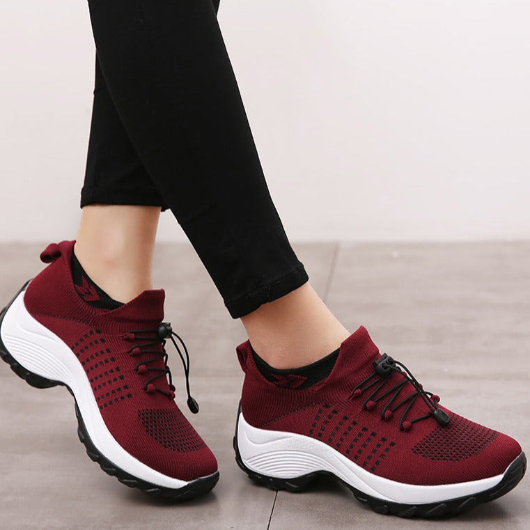 Orthopedic Shoe for Plantar Fasciitis Relief | Wide Toe Box Mesh | Non-Slip Hallux