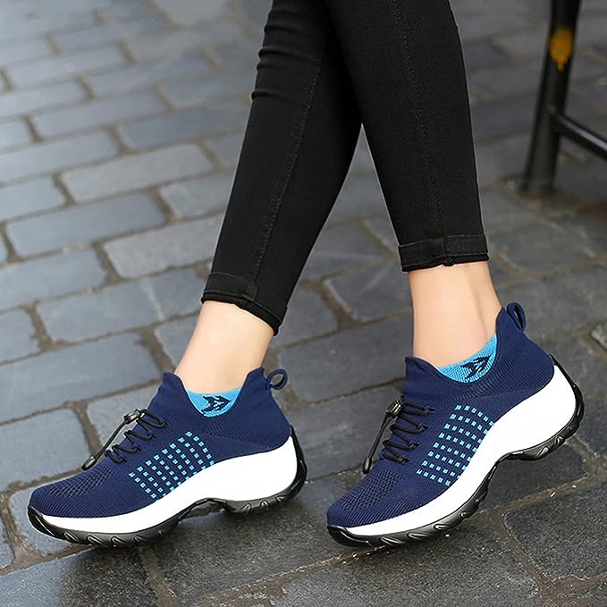 Orthopedic Shoe for Plantar Fasciitis Relief | Wide Toe Box Mesh | Non-Slip Hallux