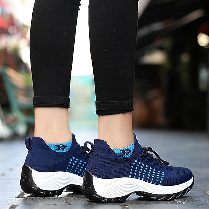 Orthopedic Shoe for Plantar Fasciitis Relief | Wide Toe Box Mesh | Non-Slip Hallux