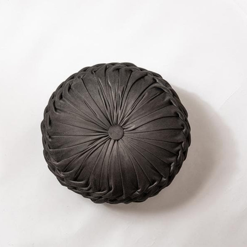 Chic Velvet Decorative Cushion, 16 × 16 in, Soft Fabric Fill