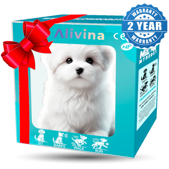Interactive Plush Puppy Toy – Responds to Movement and Sounds