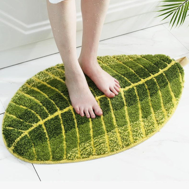 Tropical Oasis Bath Mat – Ultra-Soft Microfiber Non-Slip Rug