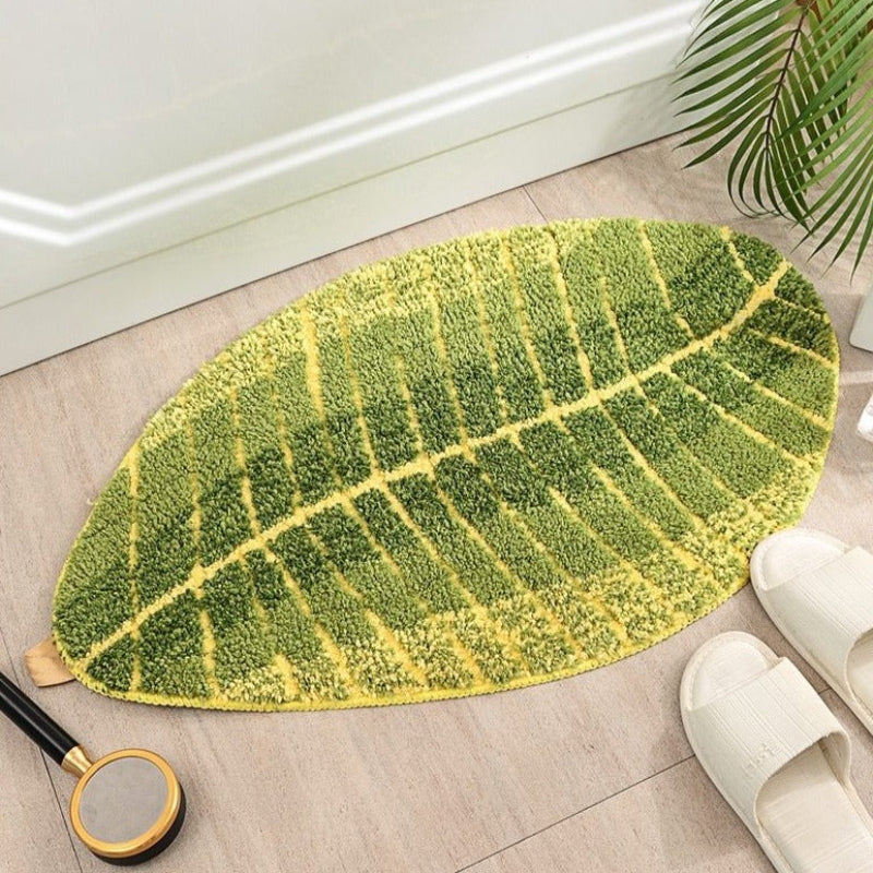 Tropical Oasis Bath Mat – Ultra-Soft Microfiber Non-Slip Rug