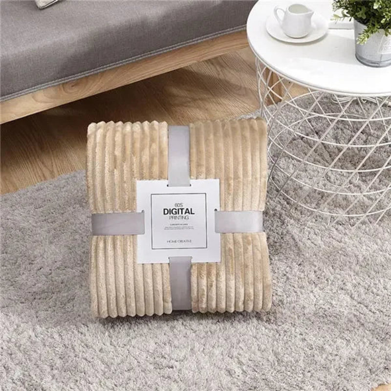 Cozy Comfort Blanket - Lightweight, Washable, Soft Texture