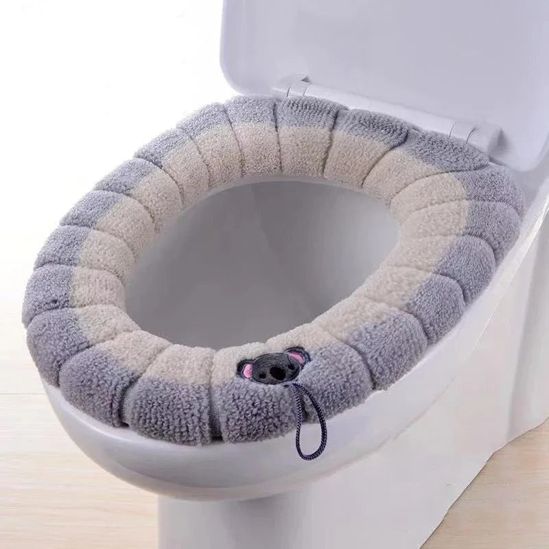 Cozy Toilet Seat Cover Mat – Warm, Washable, Universal Design