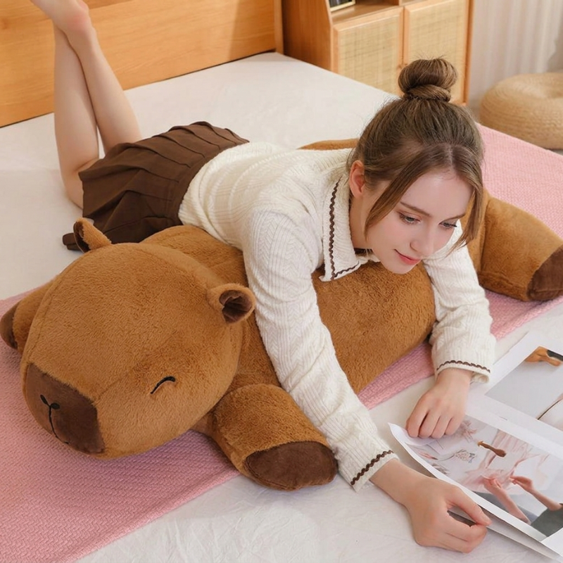Cozy Cuddle Capy Plush Toy - Soft & Snuggly Design
