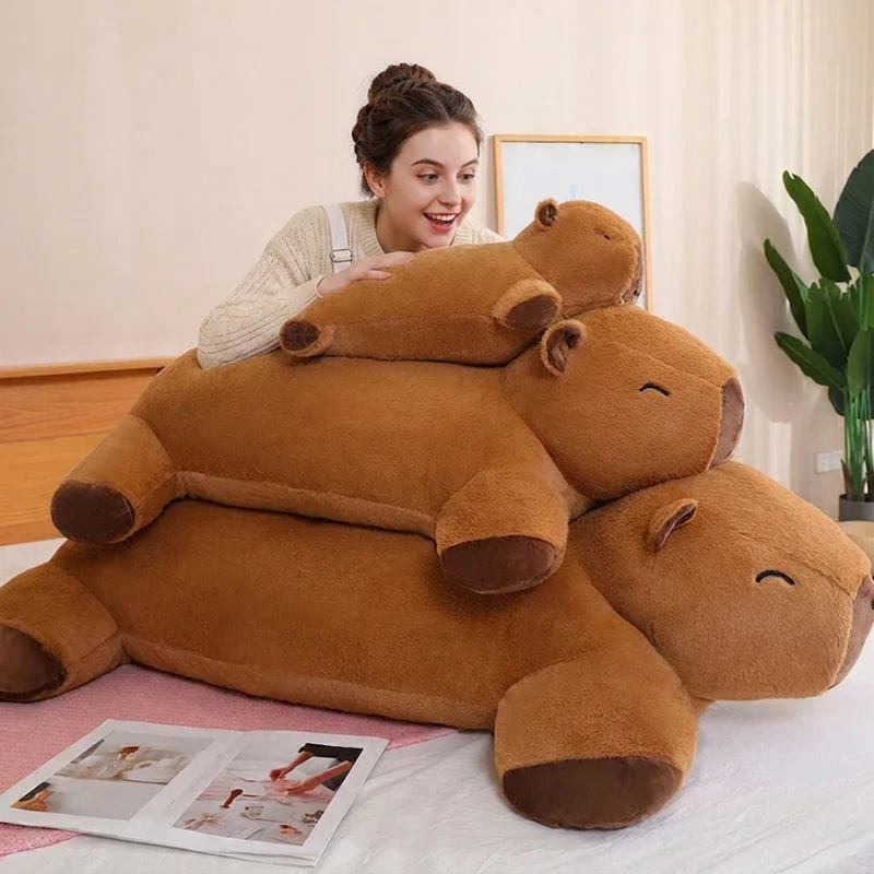 Cozy Cuddle Capy Plush Toy - Soft & Snuggly Design