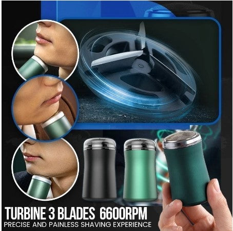 Portable Electric Shaver - Washable Pocket Size Grooming Tool
