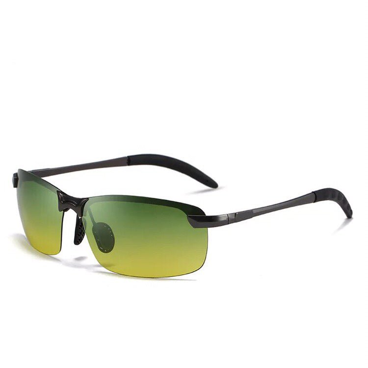 Photochromic Sports Sunglasses with UV400 Protection – Half Frame