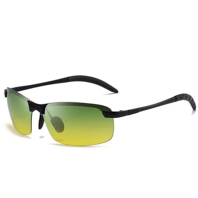 Photochromic Sports Sunglasses with UV400 Protection – Half Frame