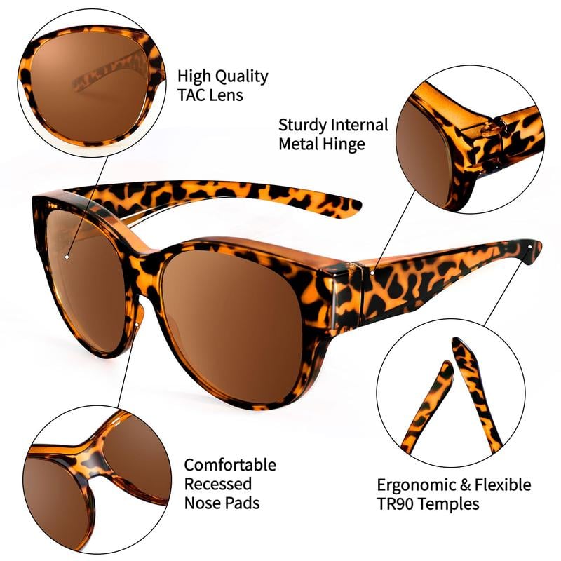 Polarized Clip-On Sunglasses | UV Protection | OptiShade