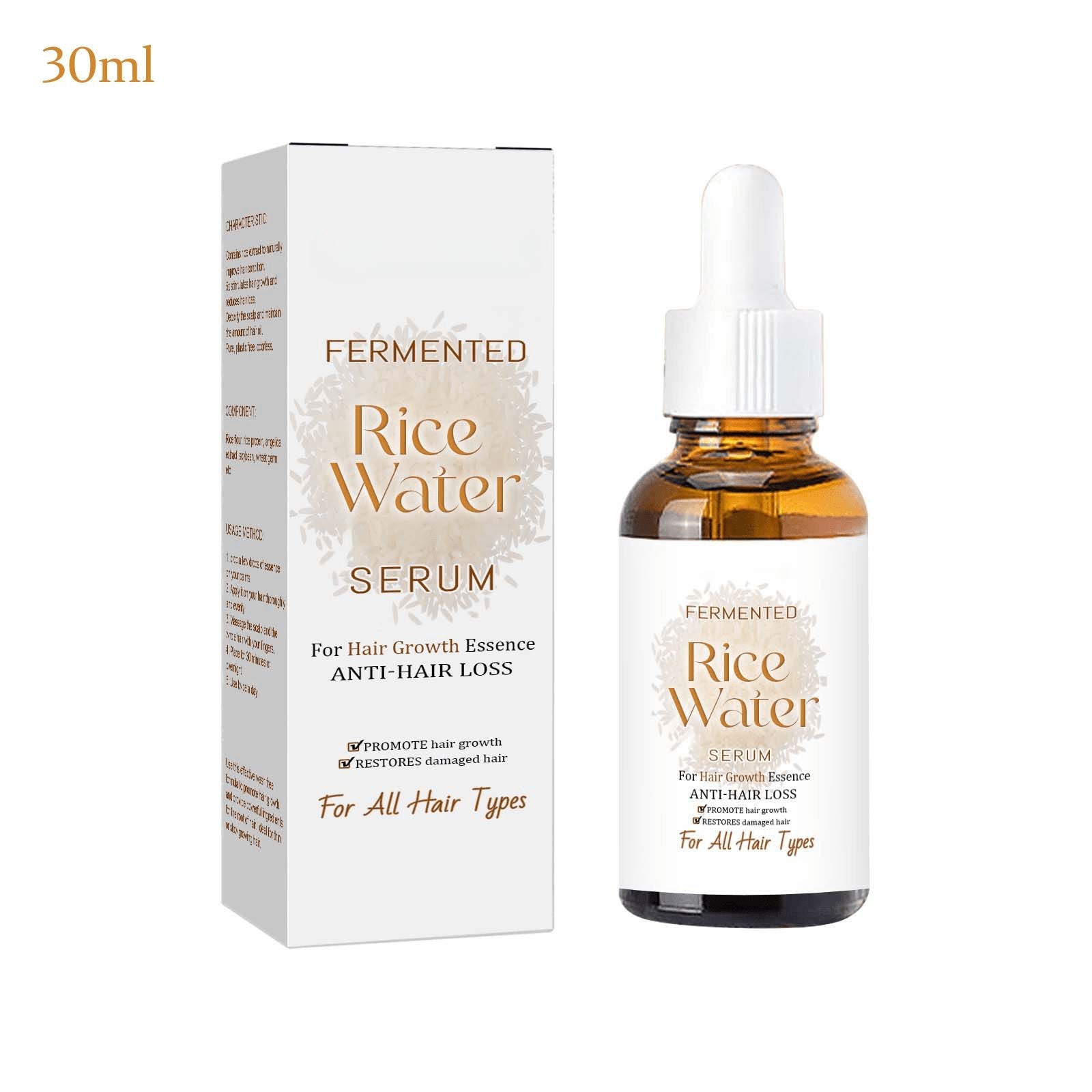 Japanese Fermented Rice Water Hair Serum for Pore Care