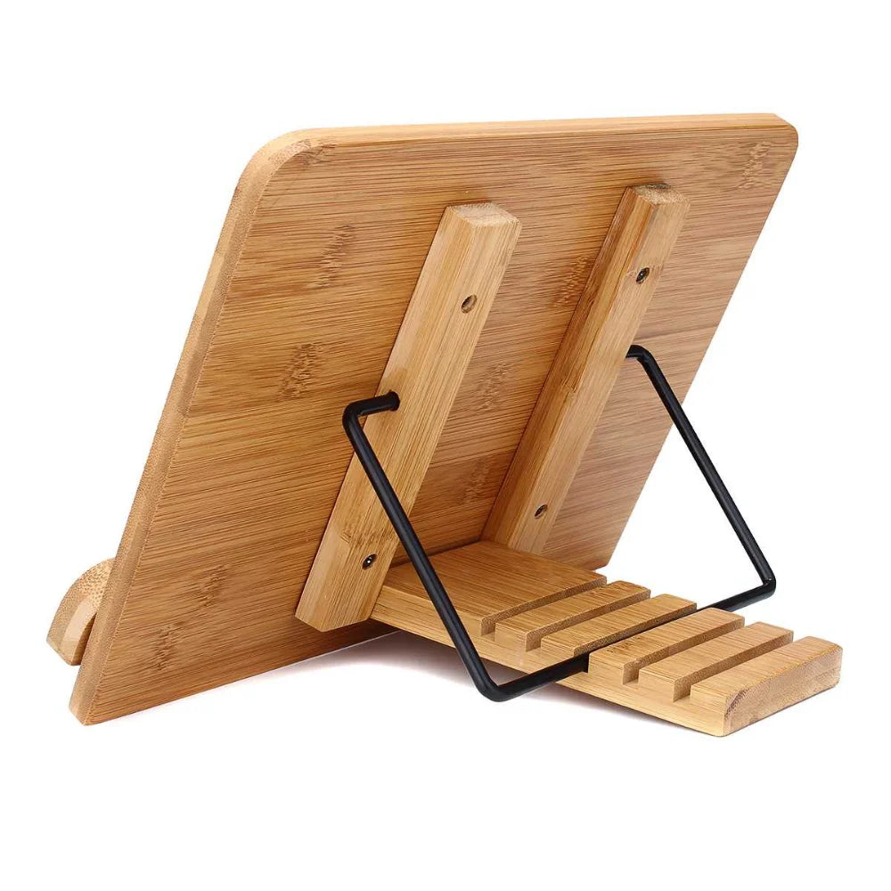 Versatile Adjustable Reading Stand for Books and Tablets