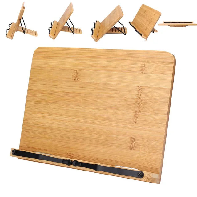 Versatile Adjustable Reading Stand for Books and Tablets