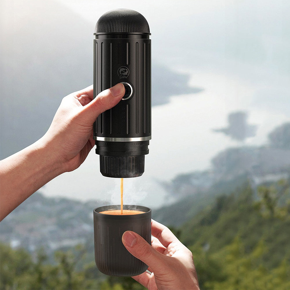Travel-Ready Espresso Brewer with USB-C Charging & Self-Heating