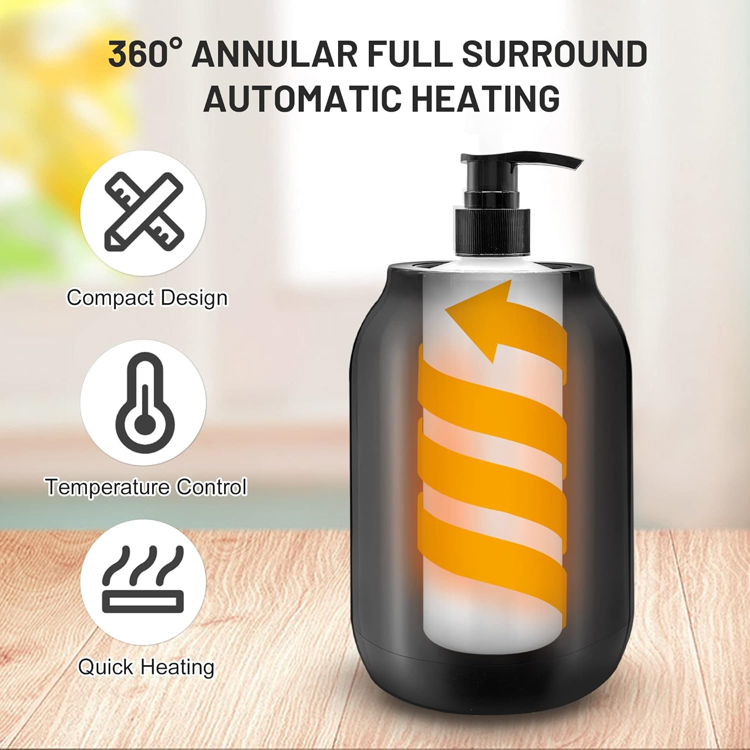 Compact Digital Massage Oil Heater with Temperature Control