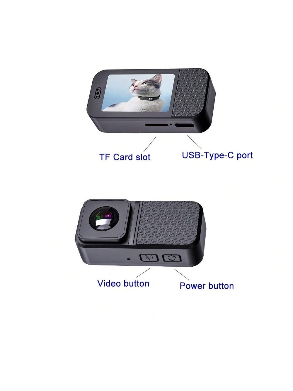 Interactive Pet Adventure Camera with 1080P HD Recording