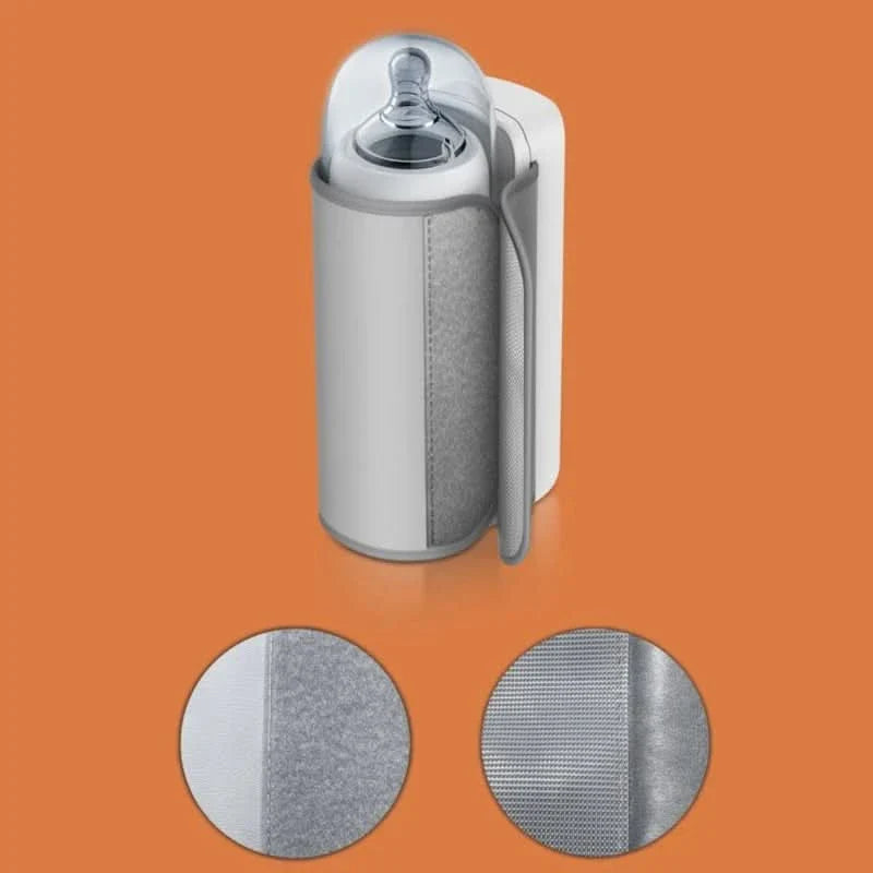 Portable Baby Bottle Warmer for Travel – 6-Speed Adjustable Heating