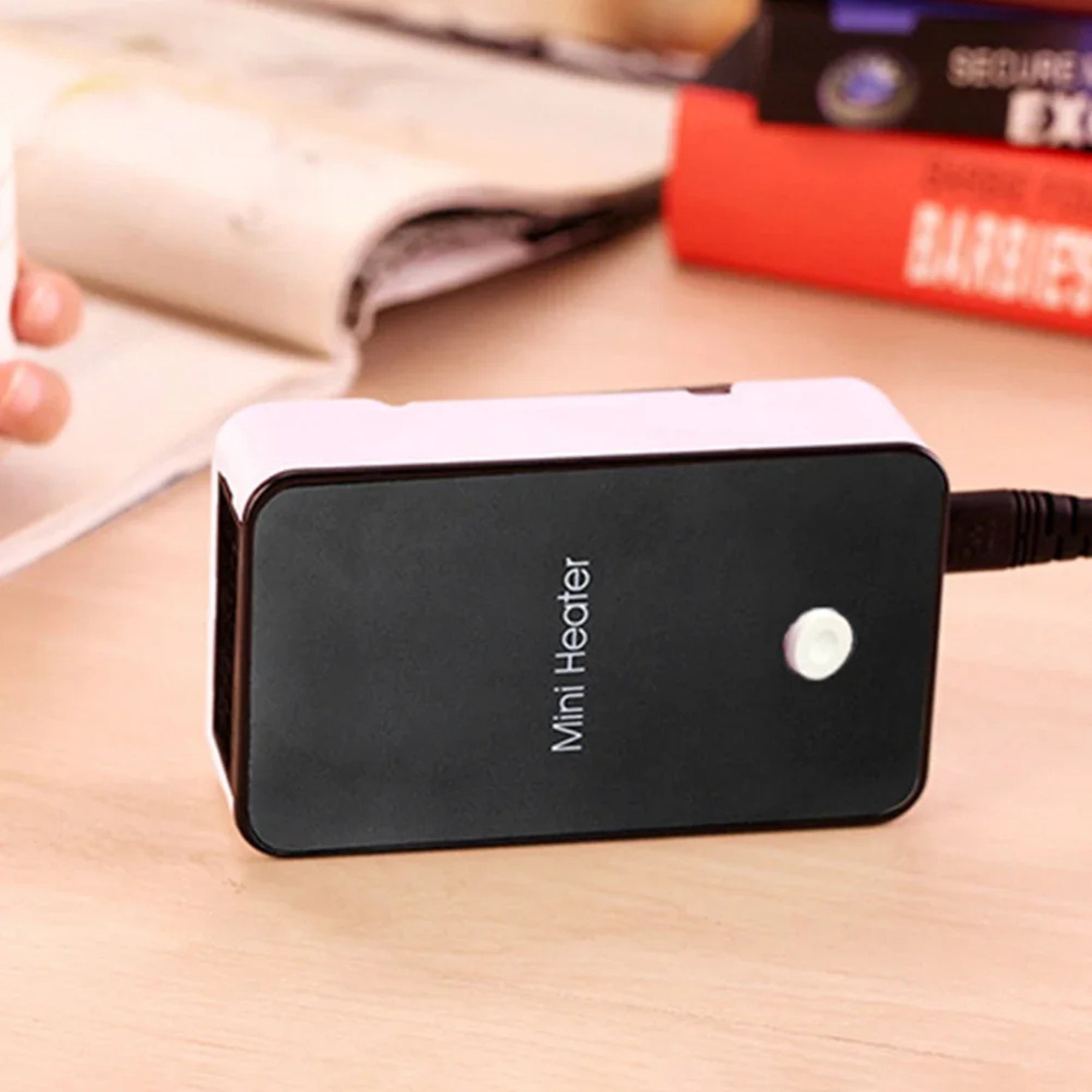 Compact Electric Hand Heater with Adjustable Stand