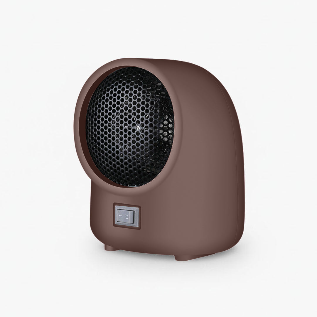 Compact Electric Heater Fan, 350-400W, Energy Efficient Design