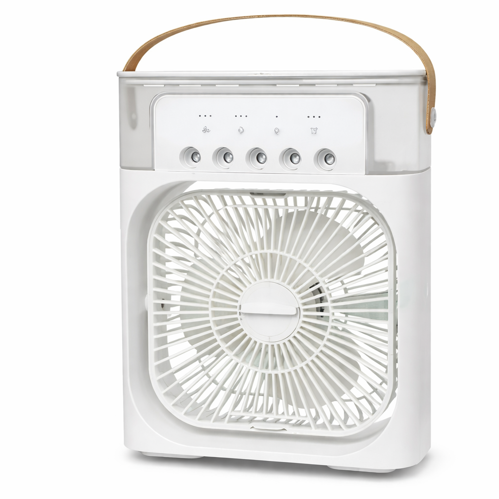 Compact 3-in-1 USB-Powered Personal Cooling System
