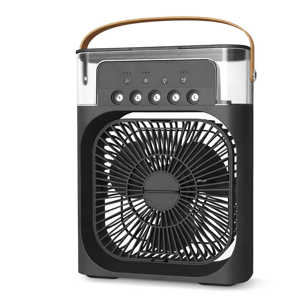 Compact 3-in-1 USB-Powered Personal Cooling System