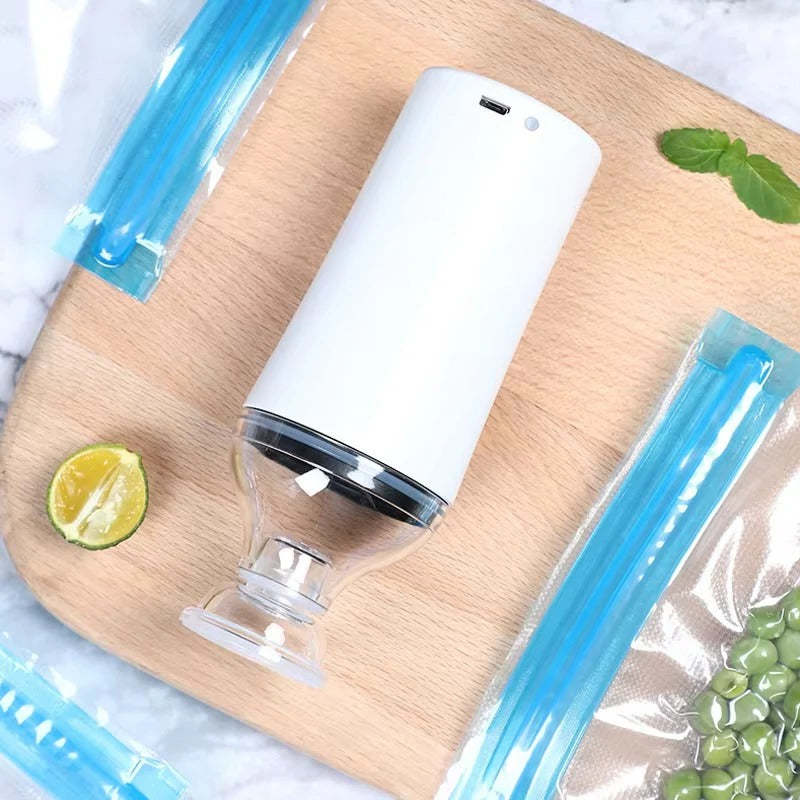 Rechargeable Portable Food Sealer for Quick Airtight Storage