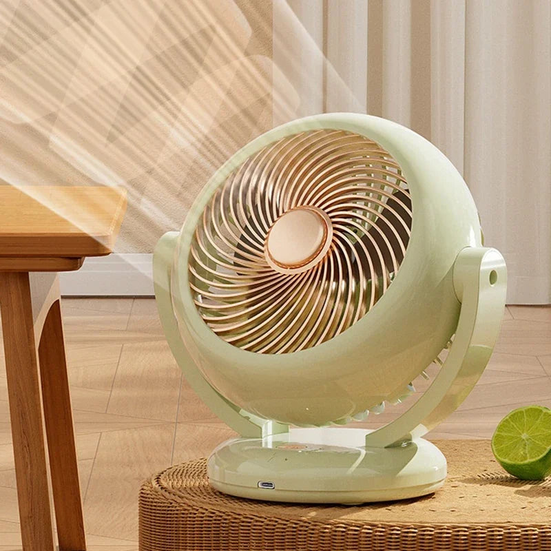 Versatile Compact Fan for Handheld and Desktop Use