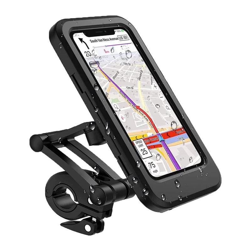 Universal Waterproof Touchscreen Bike Mount for Power Banks