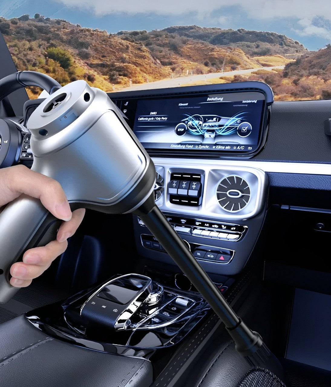 SwiftClean – Cordless Vacuum for Effortless Home and Car Care