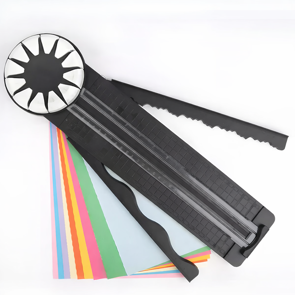 12-in-1 Cutting System | Ergonomic Precision Cutter | Non-Slip Design