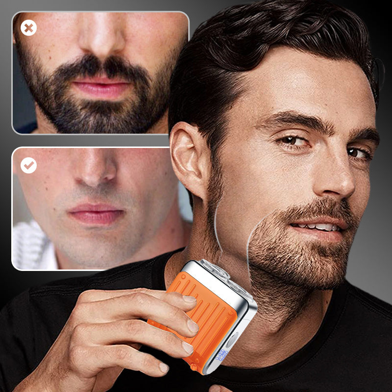 SwiftGroom Portable Electric Razor – Waterproof & Travel-Friendly