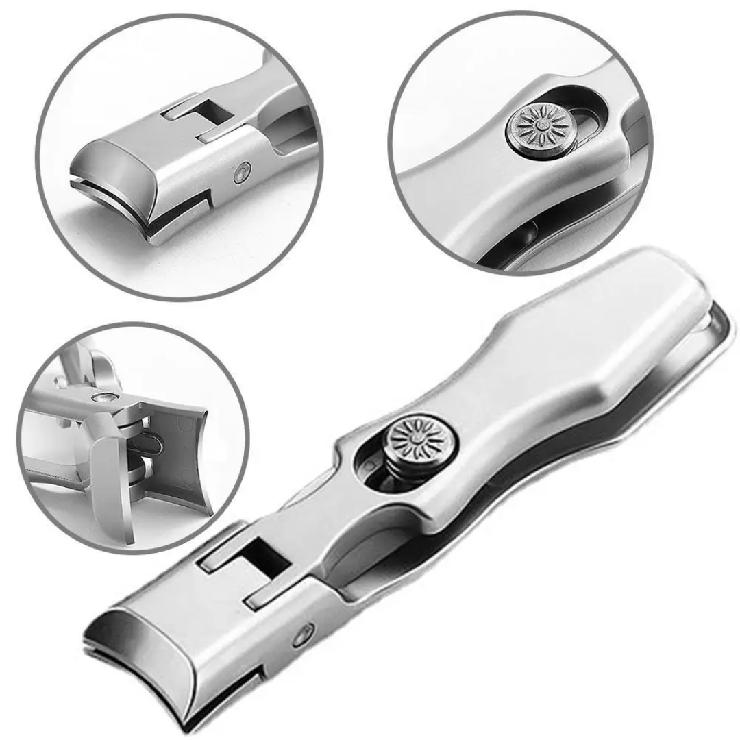 Ultimate Nail Clipper for Thick Nails with Wide Opening and Comfort Grip