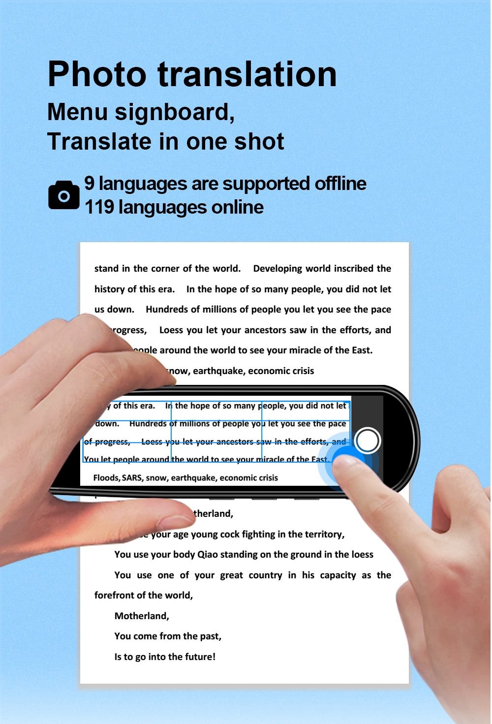 Universal TalkPen: Instant 112-Language Translator