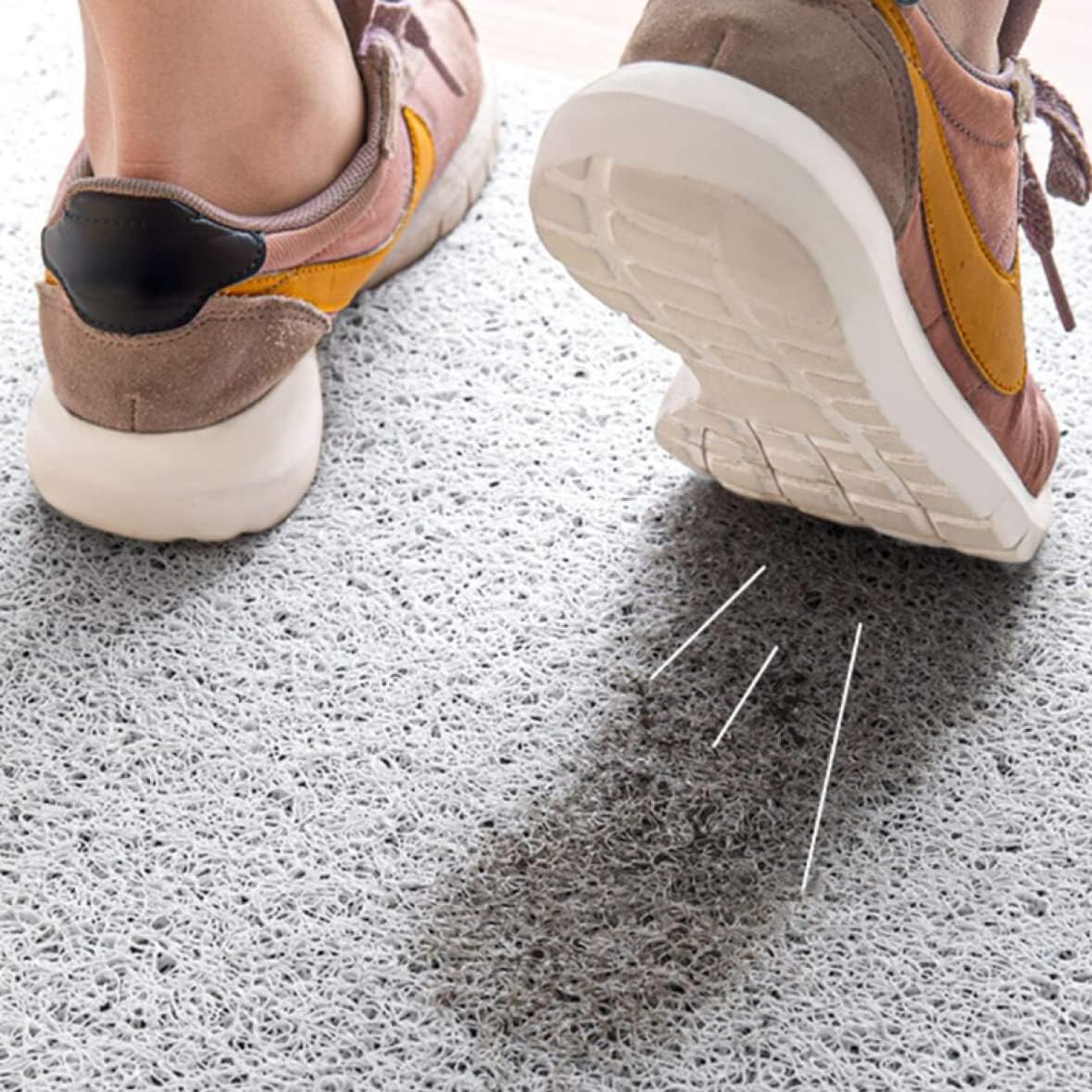 Elegant Non-Slip Entrance Mat for Indoor and Outdoor Use