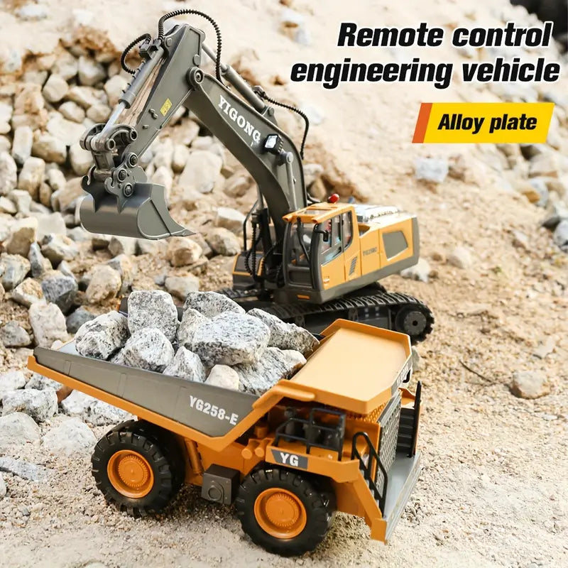 Ultimate Remote-Controlled Digger for Construction Fun