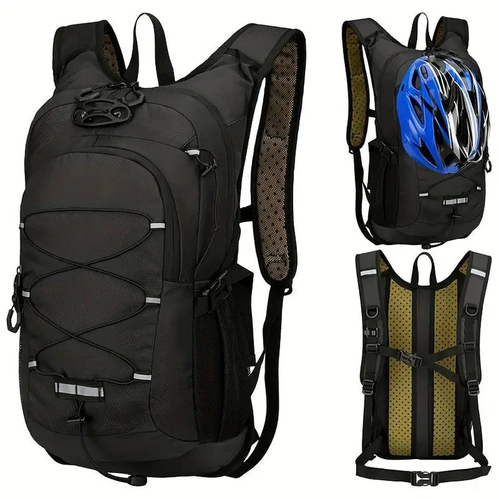 All-Weather Cycling Backpack with Breathable Support